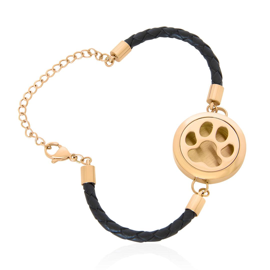 Paw Essential Oil Bracelet